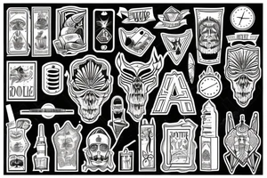 Something related to travel and should be bold tattoo idea
