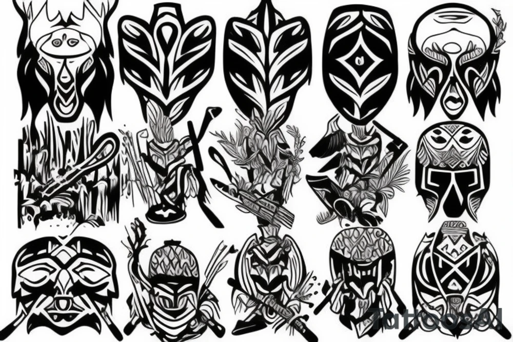 Woodsman tattoo idea