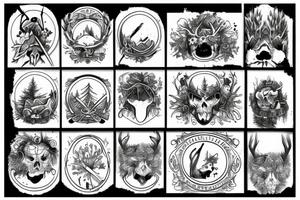 Woodsman tattoo idea