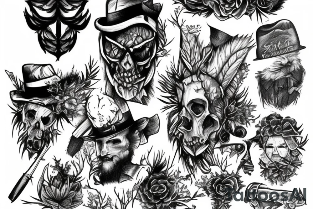 Woodsman tattoo idea