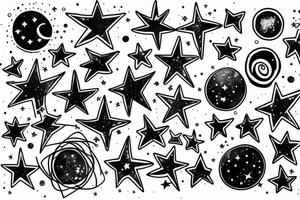 Gemini constellation tattoo idea