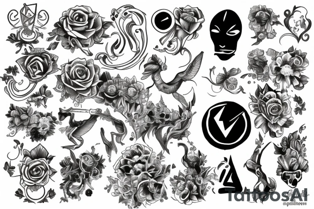 Gemini tattoo idea