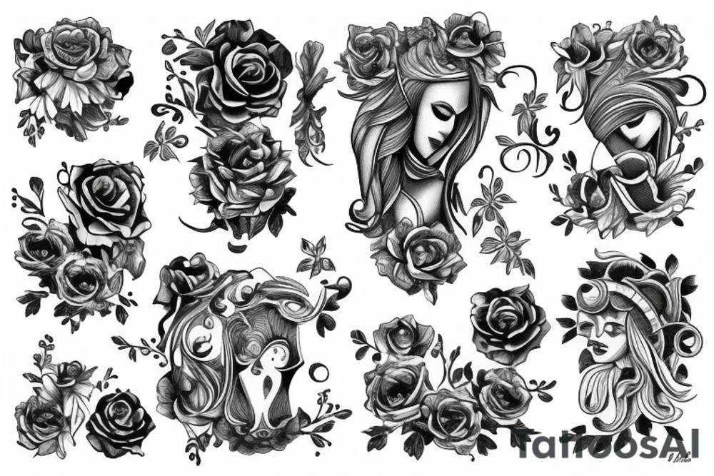 Gemini line tattoo tattoo idea