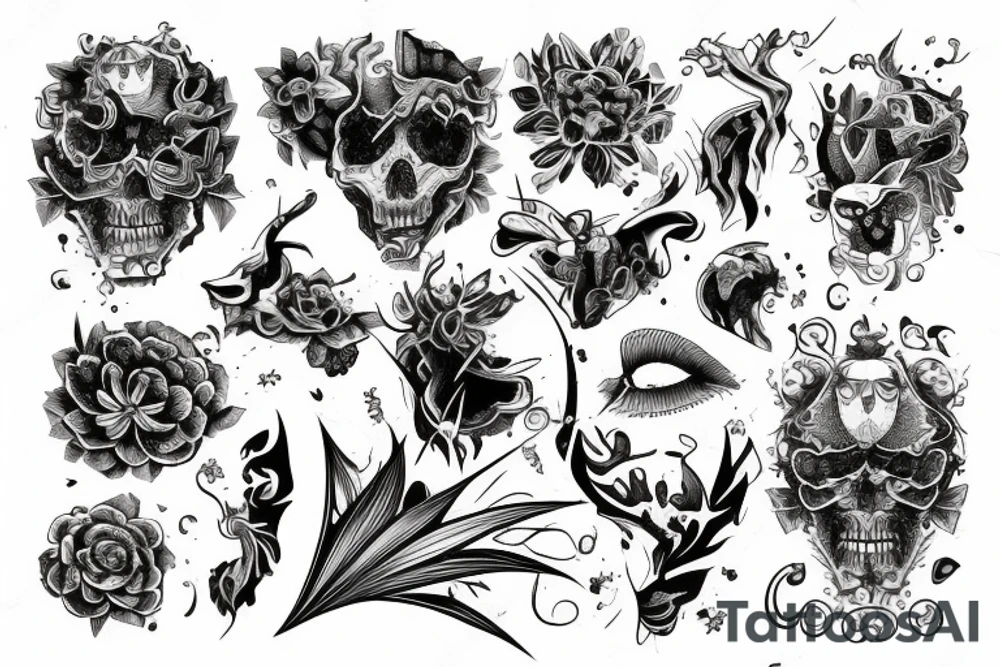 something very serious but unobtrusive tattoo idea