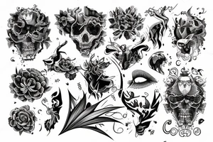 something very serious but unobtrusive tattoo idea