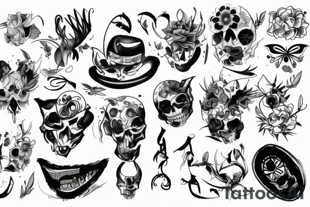 something very serious but unobtrusive tattoo idea