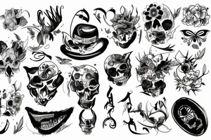 something very serious but unobtrusive tattoo idea