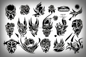 something very serious but unobtrusive tattoo idea