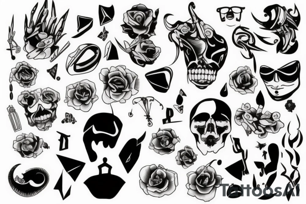 something very serious but unobtrusive tattoo idea