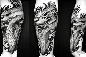 For men dragon tattoo idea