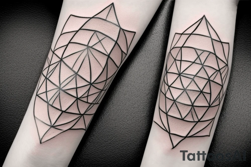 Hexagon tattoo idea