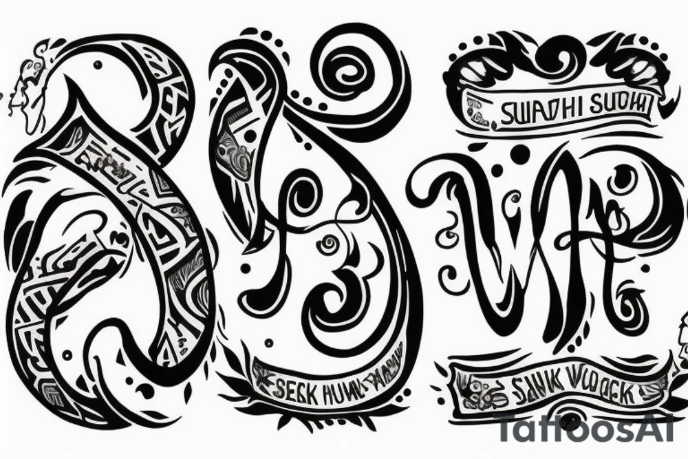 SUKH-WI tattoo idea