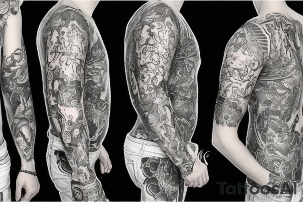 Анубис после отпуска в таиланде tattoo idea