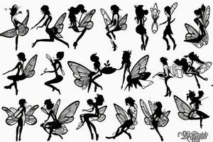 fairy tattoo idea