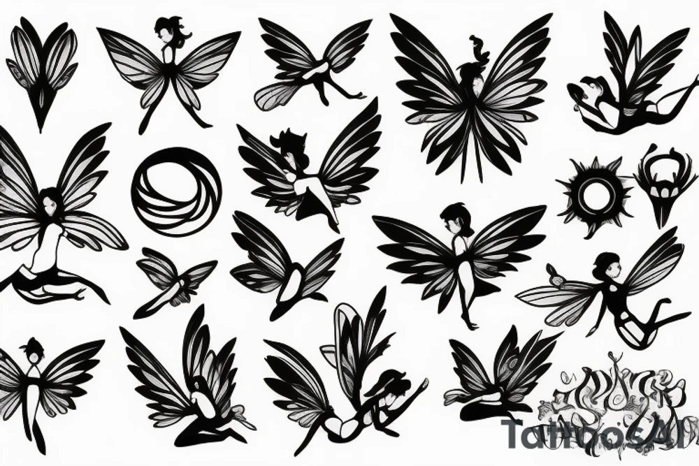 fairy tattoo idea