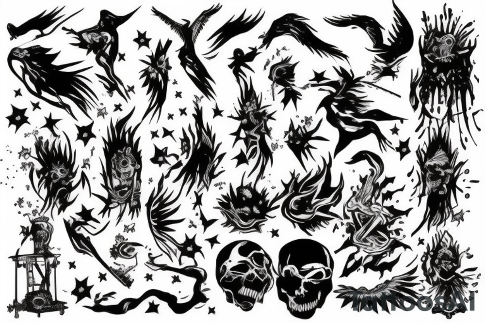 Freedom, wandering, disciplined chaos tattoo idea