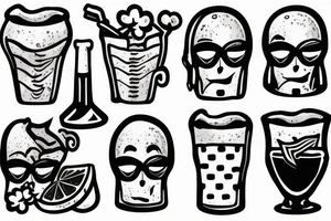 bartender tattoo idea