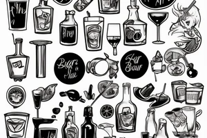 bartender tattoo idea