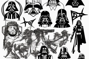 sith lord tactical tattoo idea