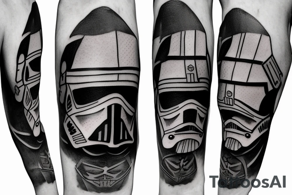sith lord tactical trooper scary tattoo idea