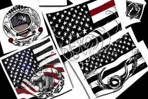 Kentucky with American flag tattoo idea