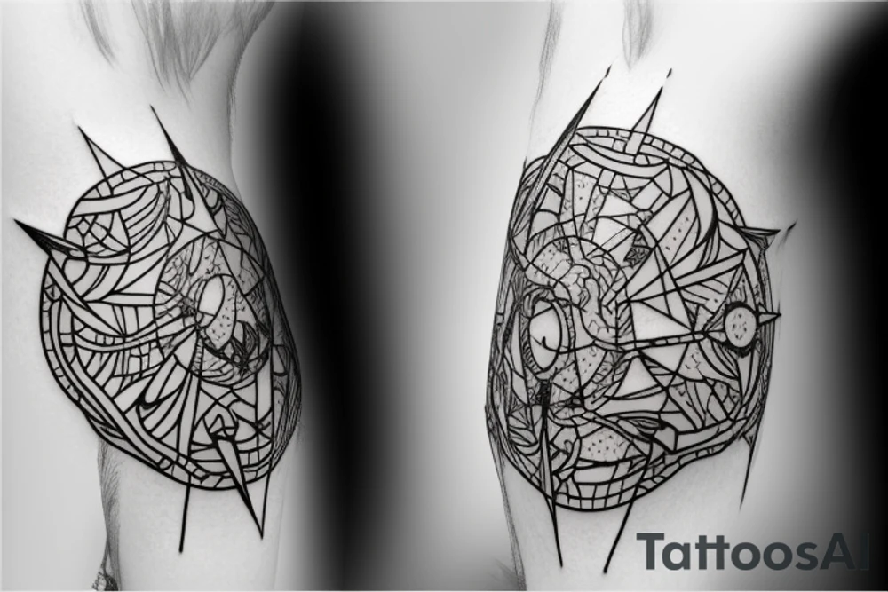 aries constellation tattoo idea