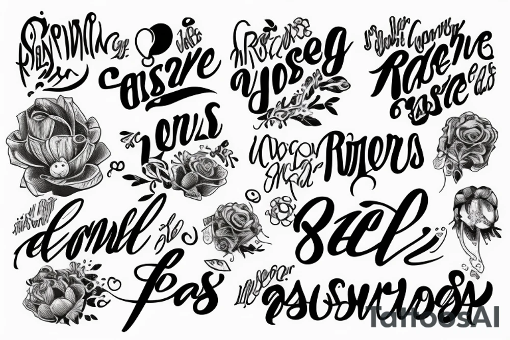 Everything happens for a reason tattoo idea