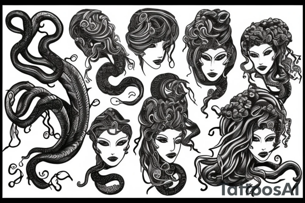 medusa tattoo idea