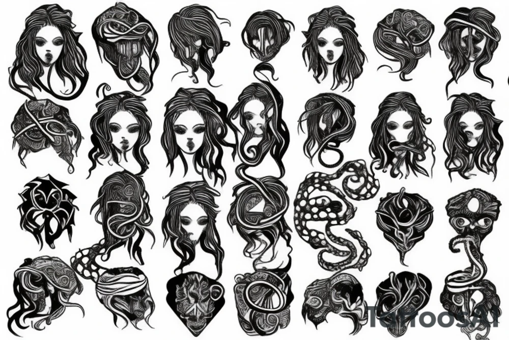 medusa tattoo idea