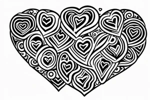 A heart with a candle inside, that is protected by two hands tattoo idea