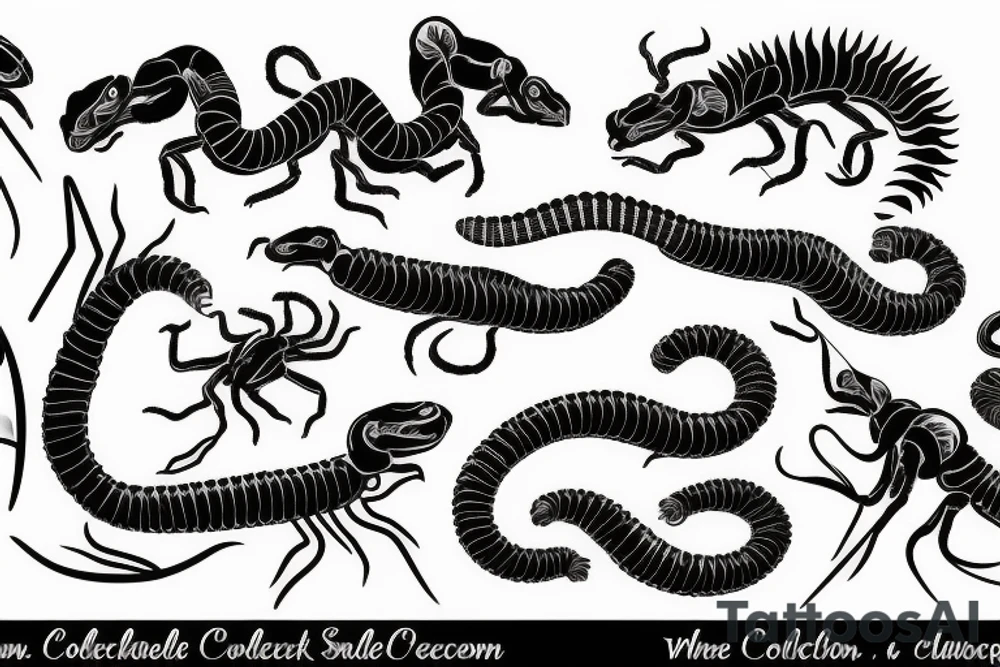 centipede tattoo idea