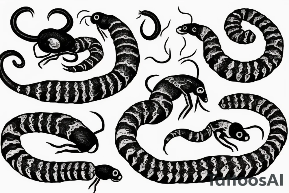 centipede tattoo idea