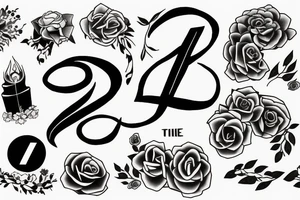 The letter X representing a poem tattoo idea