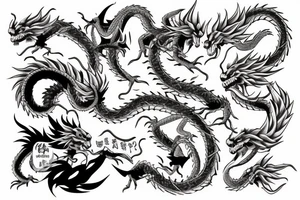 cancer zodiac, dragon ball tattoo idea
