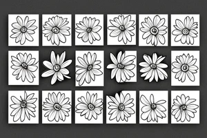 daisy tattoo idea
