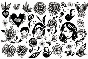 A unique family tattoo idea