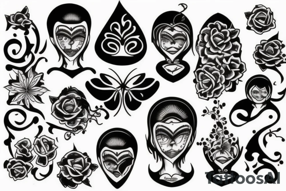 A unique family tattoo idea