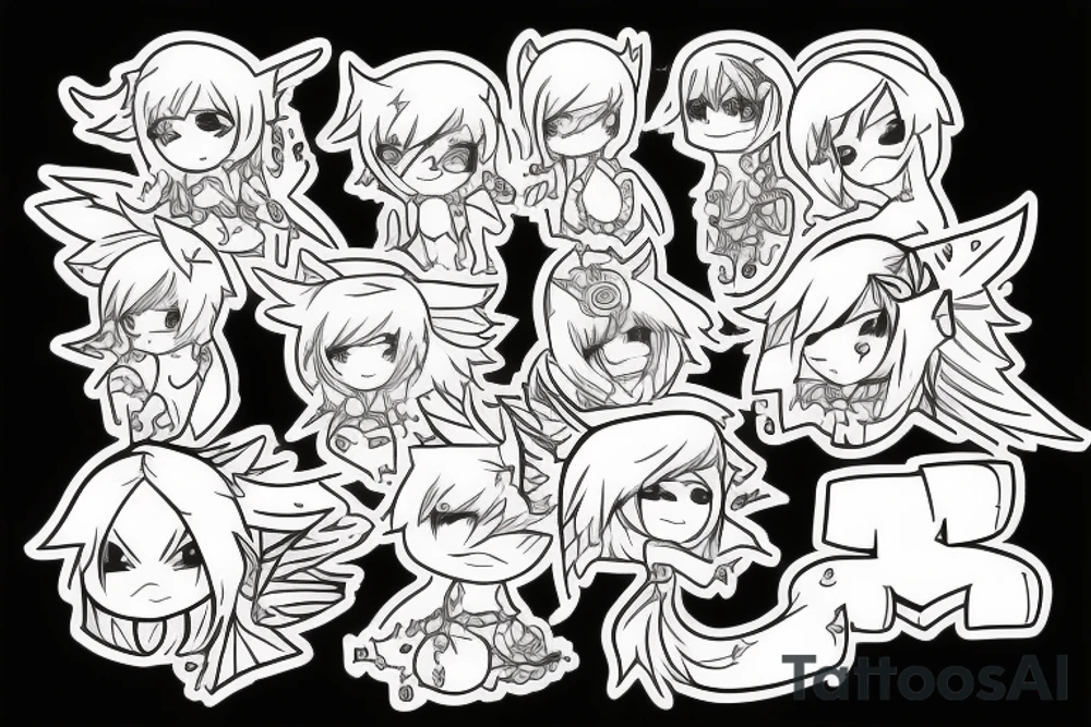 Maplestory Jett tattoo idea