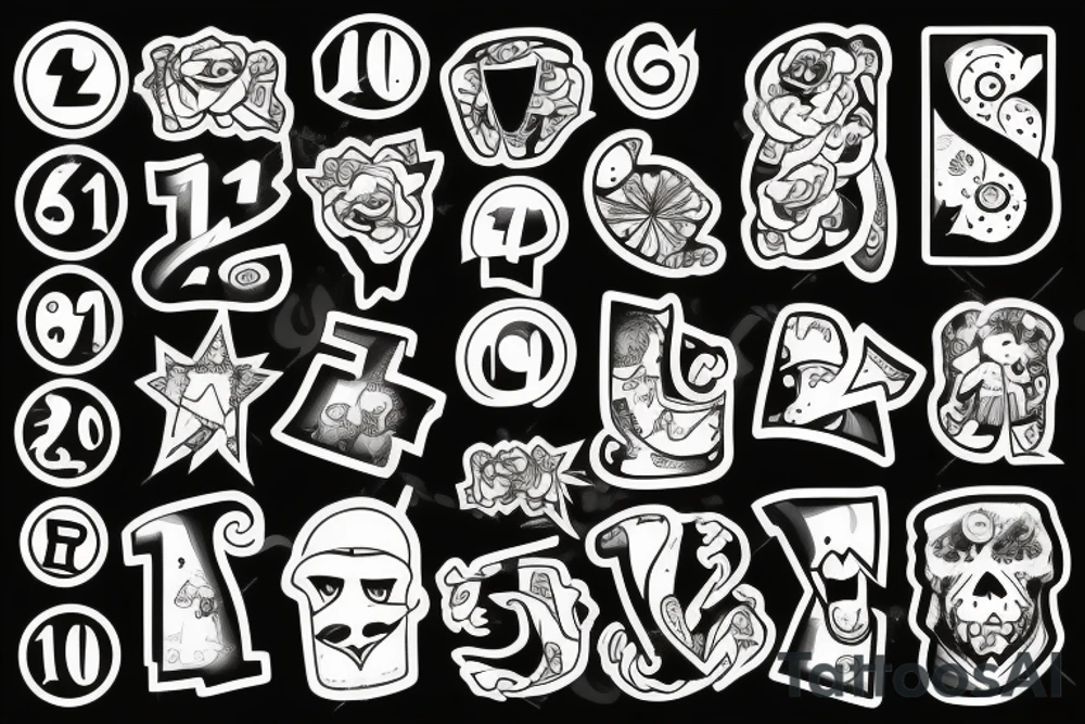 Number "111" tattoo idea