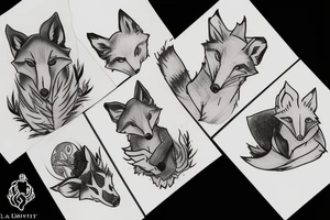 Little prince and fox tattoo idea