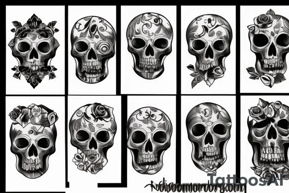 Memento Mori tattoo idea