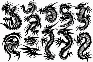 Dragon tattoo across full back and sidebody tattoo idea
