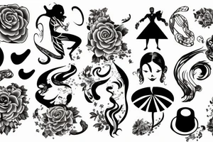 house dance tattoo idea
