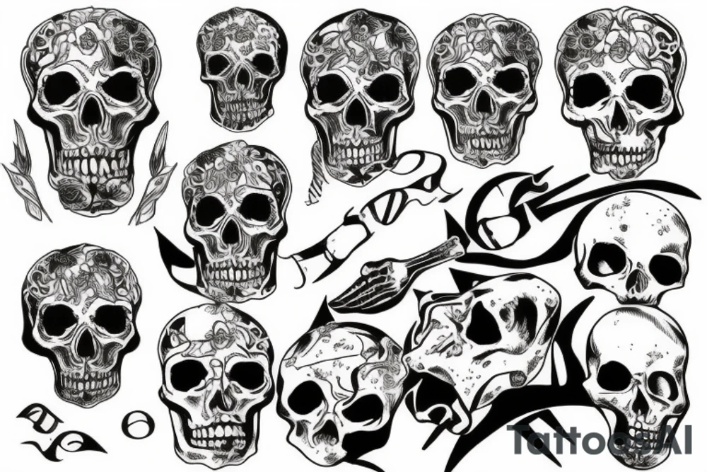 Memento mori tattoo idea
