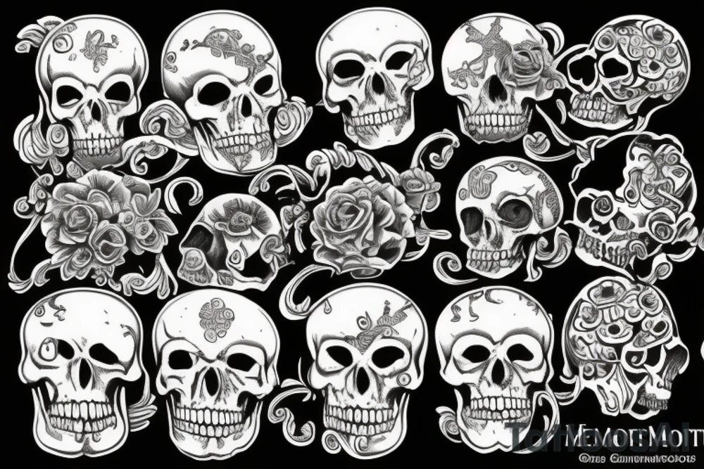 Memento mori tattoo idea