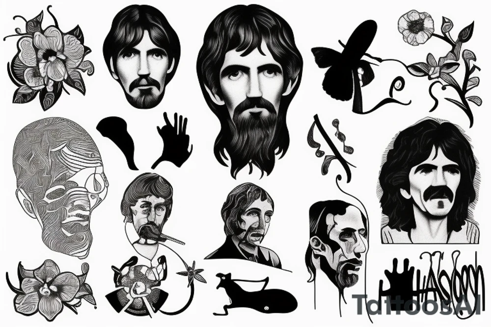 george harrison tattoo idea