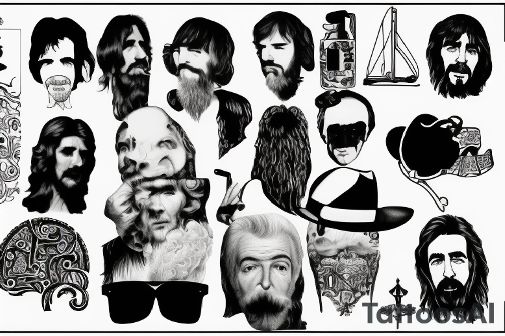 george harrison tattoo idea