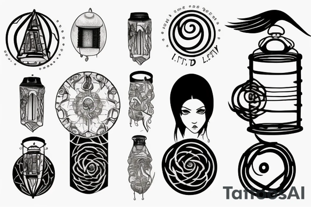 led zeppelin lantern tattoo idea