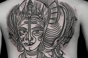 Mahadev on bullet tattoo idea