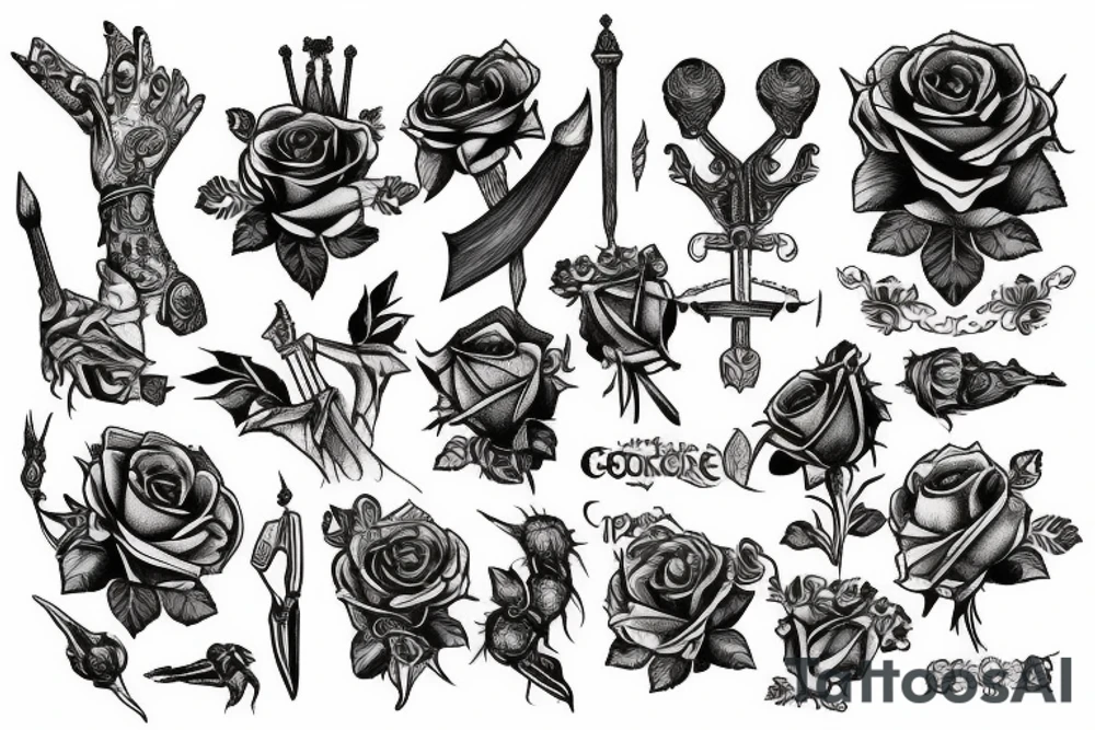 a court of thrones and roses arm tattoo tattoo idea